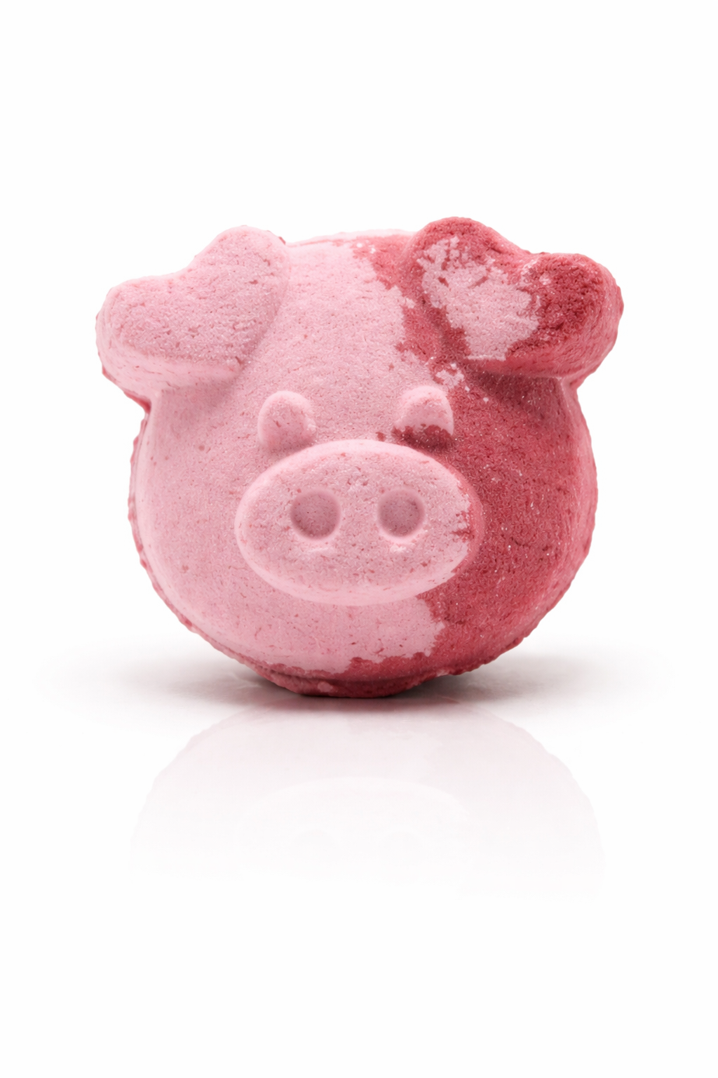 Lumaysa Sweet Piggy Bath Bomb vanilla cupcake scent 70g – pink pig shaped bath fizz for kids