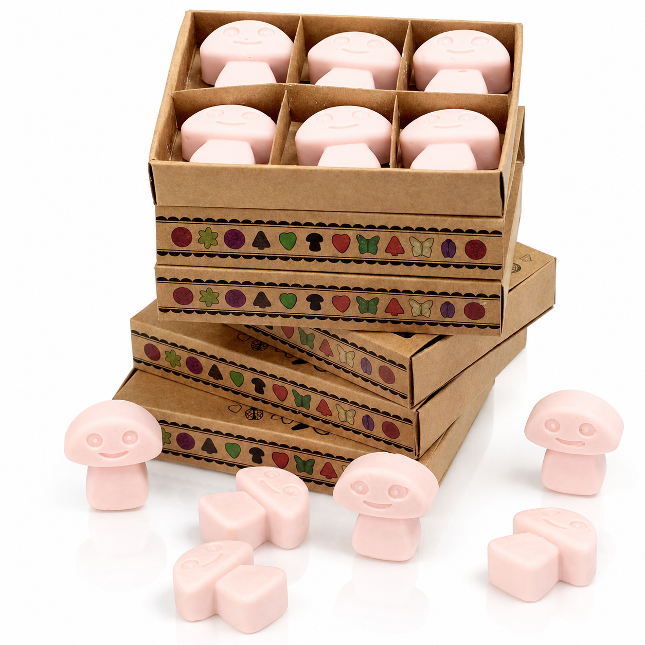 Dark Sandalwood Soy Wax Melts – Set of 6