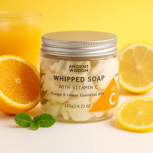 Lumaysa Citrus Glow – Vitamin C Whipped Soap