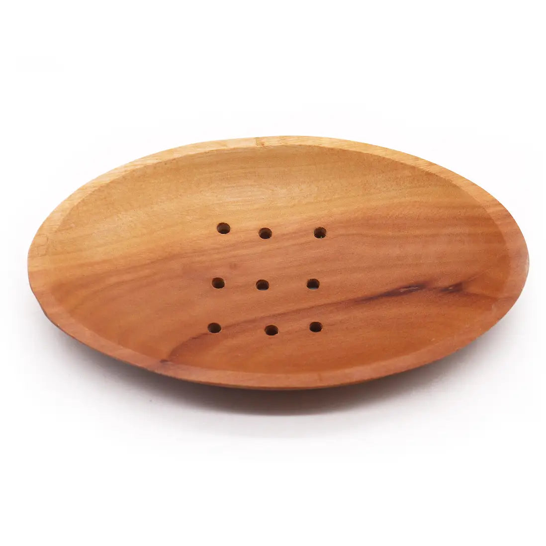 Lumaysa Wooden Harmony – Mahogany Soap Rest | Oval Flow