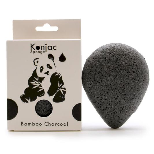 Lumaysa Konjac Sponge - Purifying Bamboo Charcoal